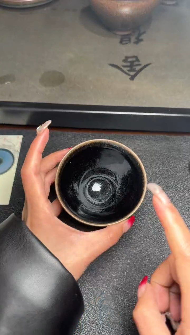 【闪购商品】茶盏严柳忠柴烧盏125