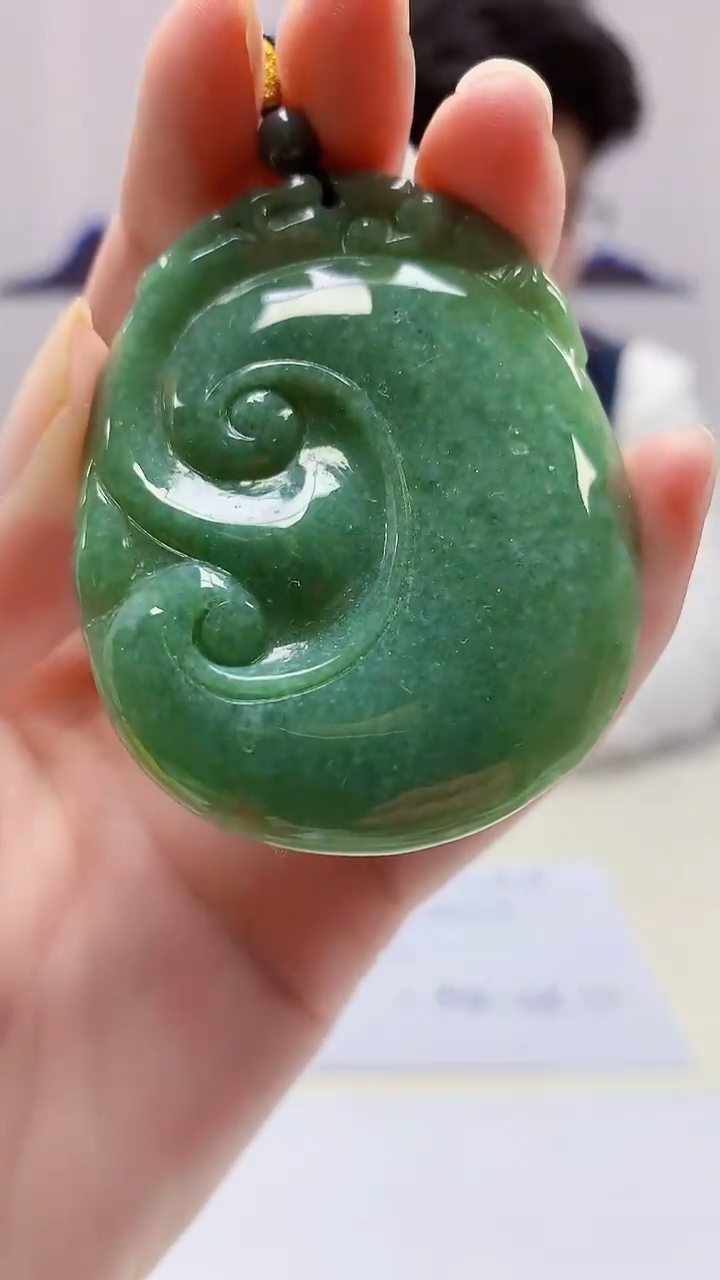 【闪购商品】翡翠颈饰未镶嵌4688zm-JJ挂件4