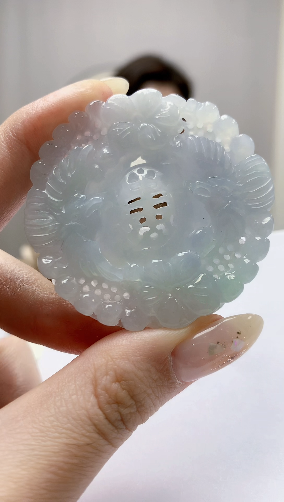 未镶嵌定制翡翠4829jw-毛货挂件93