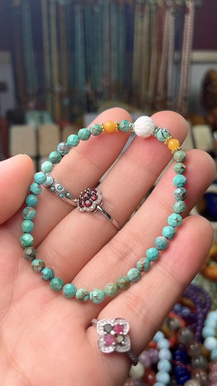 【闪购商品】翡翠手链未镶嵌(一物一件)0003127