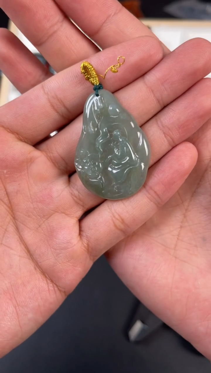 【闪购商品】翡翠吊坠(不含链)未镶嵌翡翠吊坠YP-210