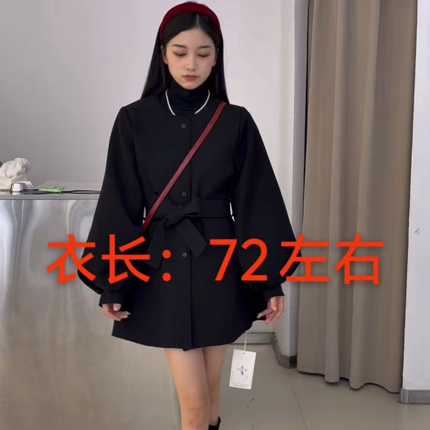  2595休闲百搭风衣外套