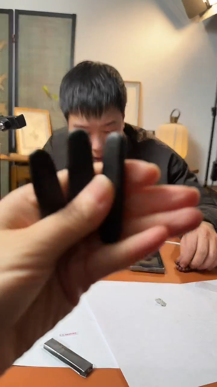 20号自制墨写字墨轻胶三条