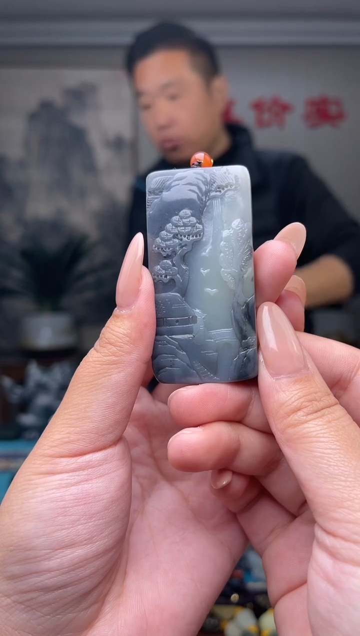 未镶嵌和田玉挂件1