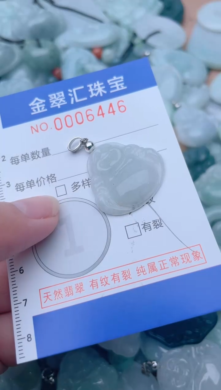 颈饰未镶嵌翡翠6446