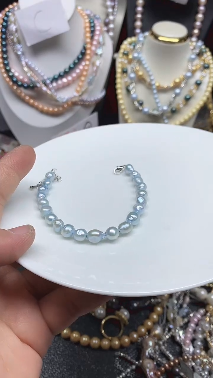 淡水珍珠手串未镶嵌多人