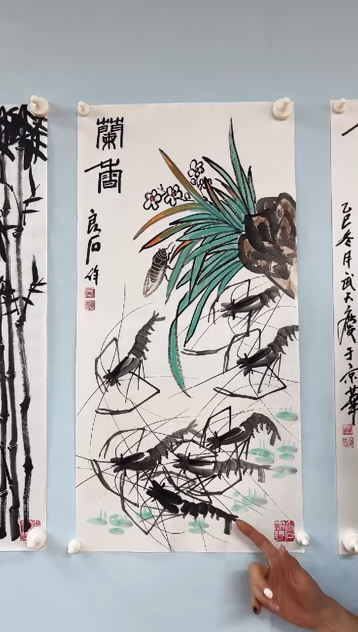 国画武天庆老师蘭香