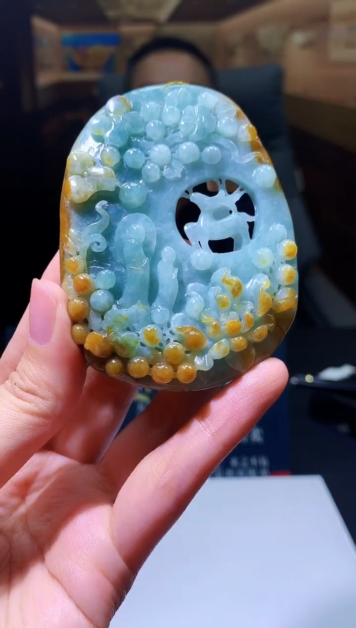 颈饰未镶嵌翡翠M-@@HZZC121932