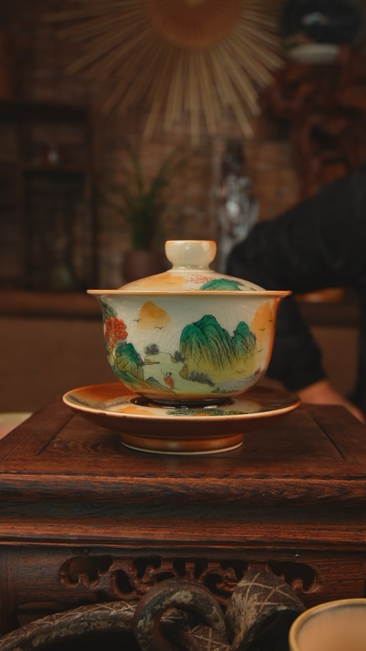 【闪购商品】老昌号手工手绘茶器