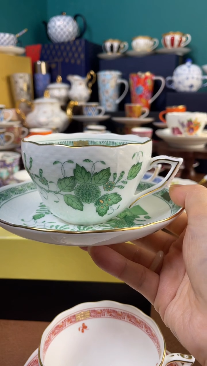 高端礼品（HR家）阿波尼印度之花绿色-TY