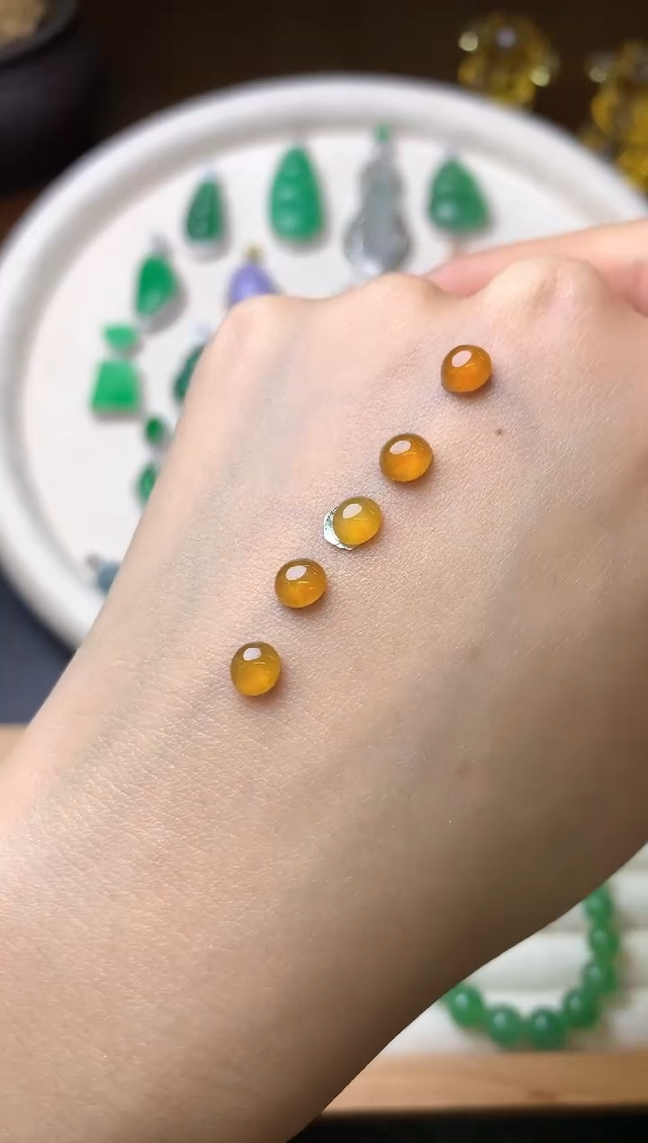 【闪购商品】定制翡翠未镶嵌裸石（镶嵌定制）