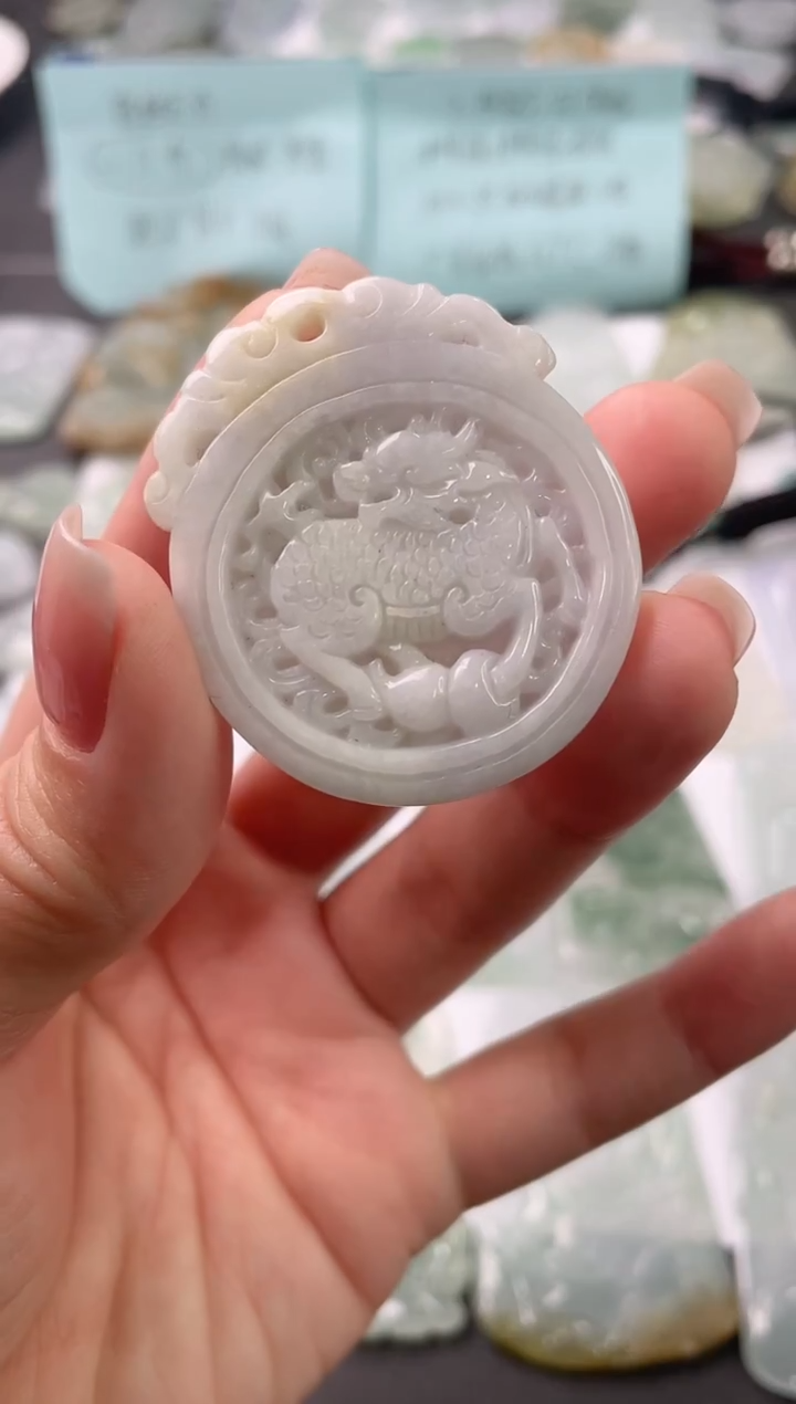 吊坠(不含链)未镶嵌翡翠多样性发其一