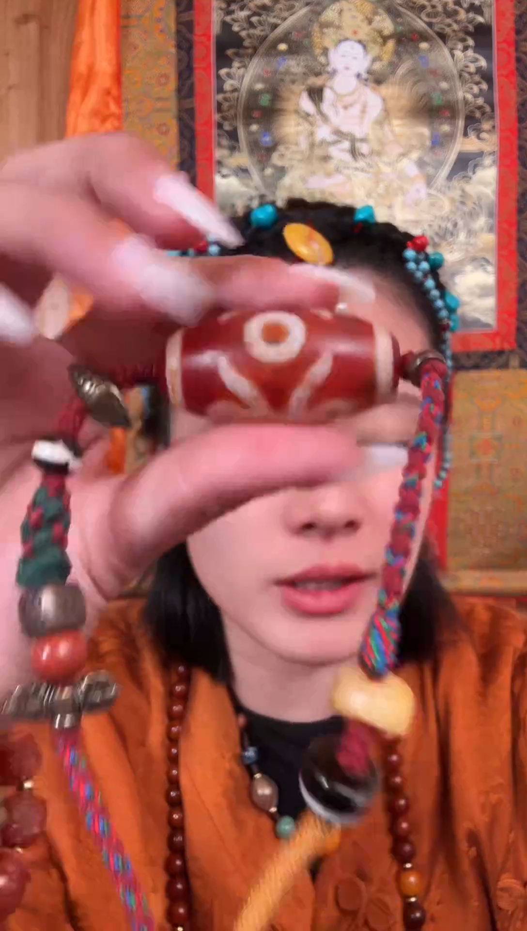 非金属无藏式风格珠串