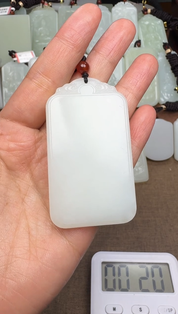 【闪购商品】和田玉颈饰未镶嵌和田玉挂件