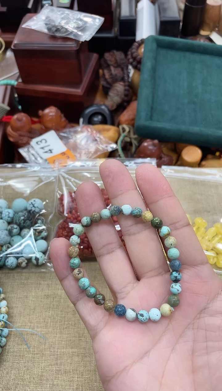 乌木类端景台206吕松0.6单圈串低品木木木