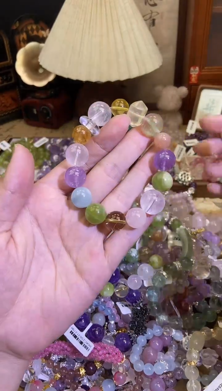 水晶手链未镶嵌196手串