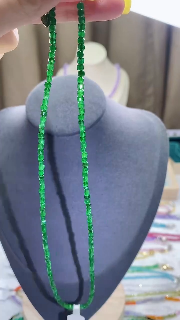 【闪购商品】祖母绿项链14K金镶嵌诗宁甄选珠宝SYZB99