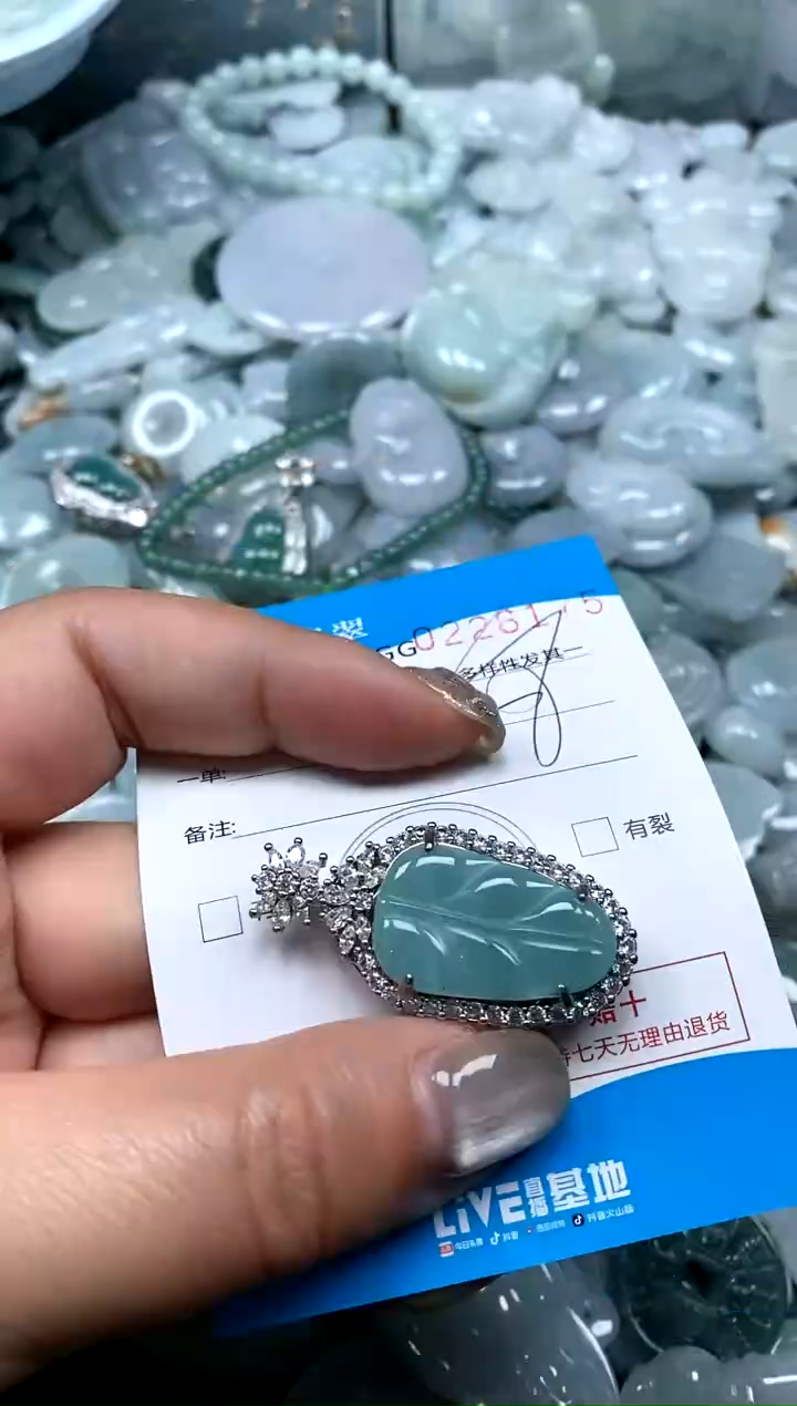 翡翠未镶嵌颈饰闪购商品0226175