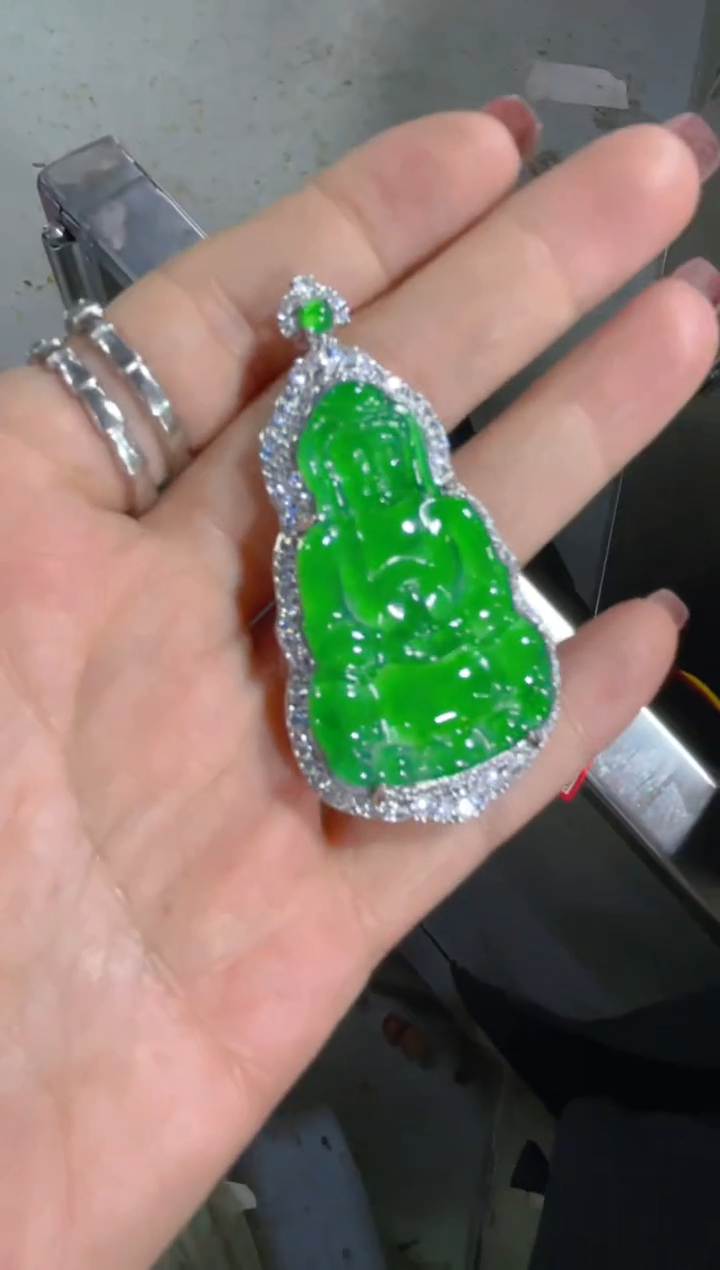 【闪购商品】定制翡翠未镶嵌天然A货翡翠多样性发货拍一发一
