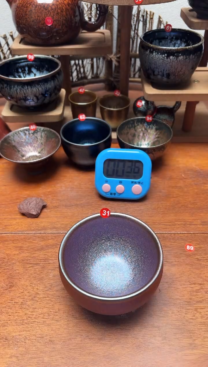 茶盏凉*31号建盏工匠茶器