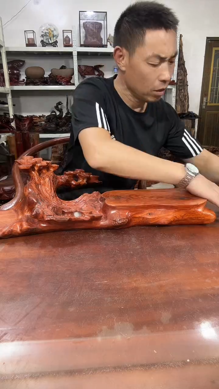 木用****8红木随形创意底座yyds