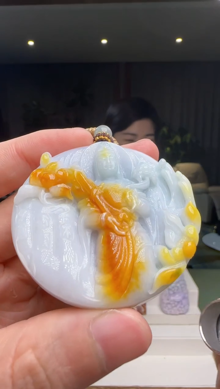 【闪购商品】翡翠颈饰未镶嵌DY@@960Q1J13243