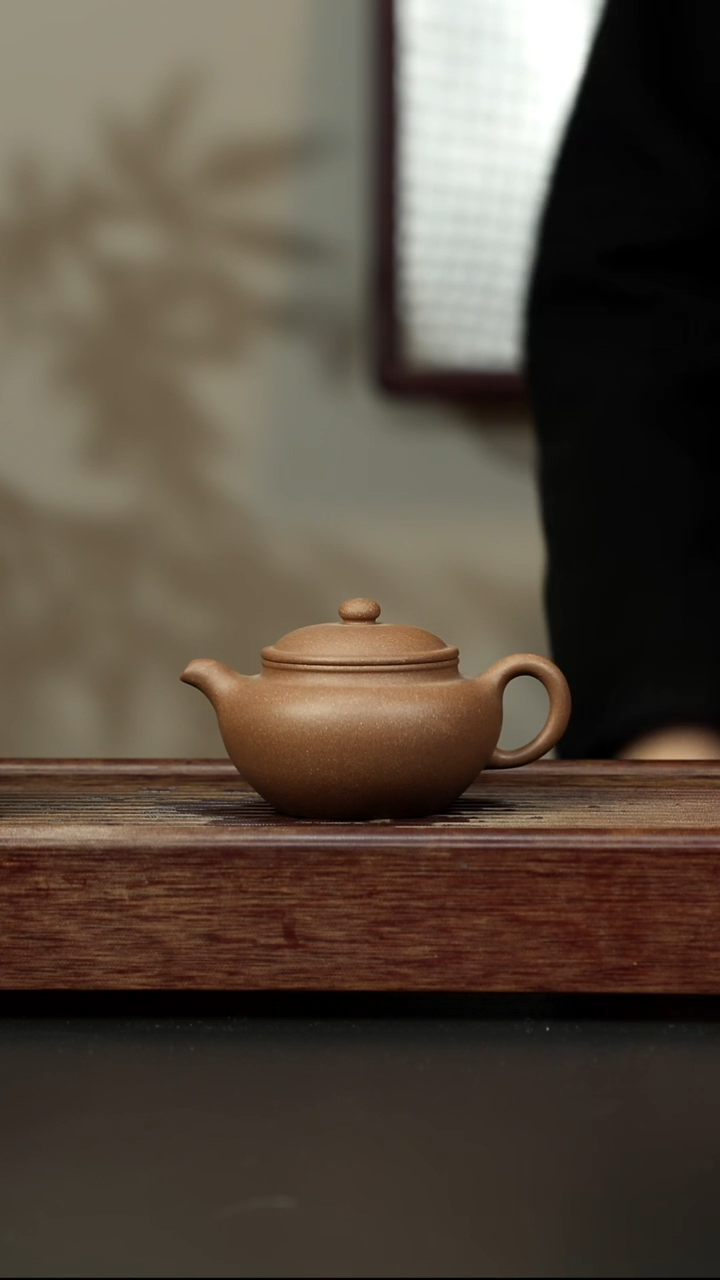 紫砂茶壶老段 永福莲子