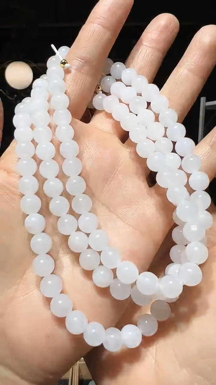 【闪购商品】和田玉手串未镶嵌8+圆珠108