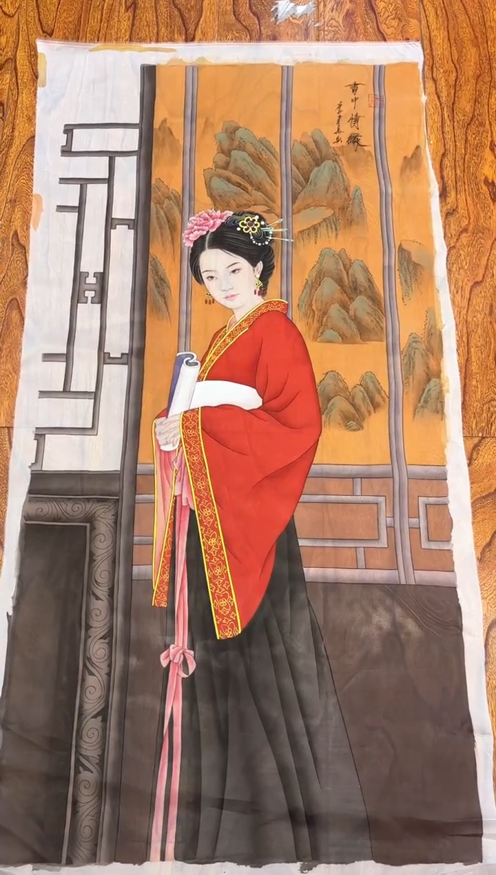 【闪购商品】国画周建真老师绘画作品17-26