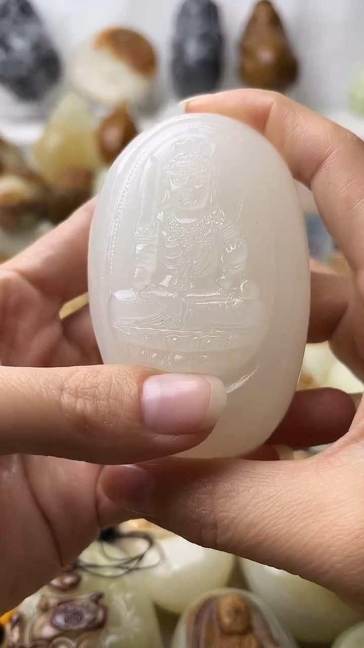 石材古青石棉纹正常不退换不动明王