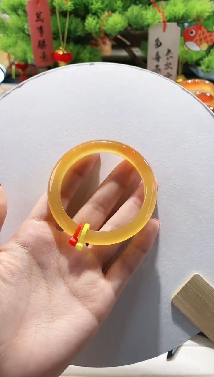 【闪购商品】玛瑙/玉髓手镯未镶嵌146-54.3