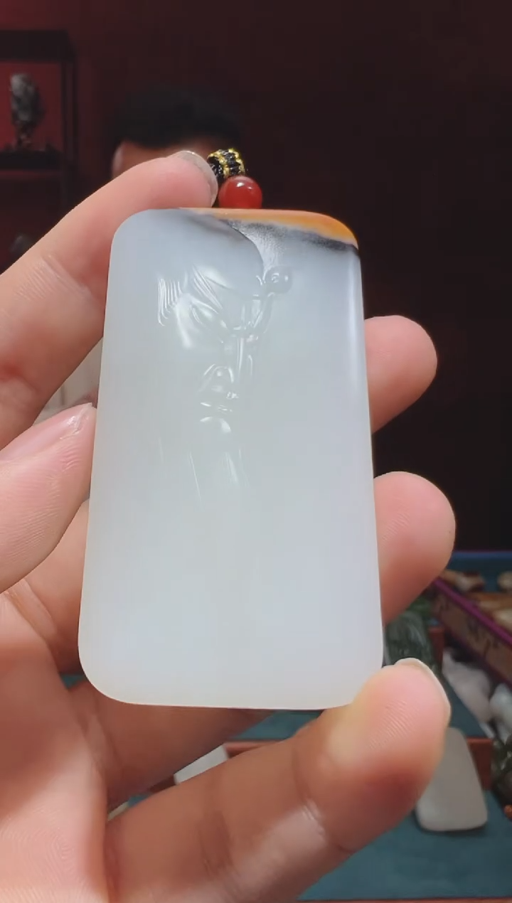 【闪购商品】和田玉吊坠(不含链)未镶嵌1