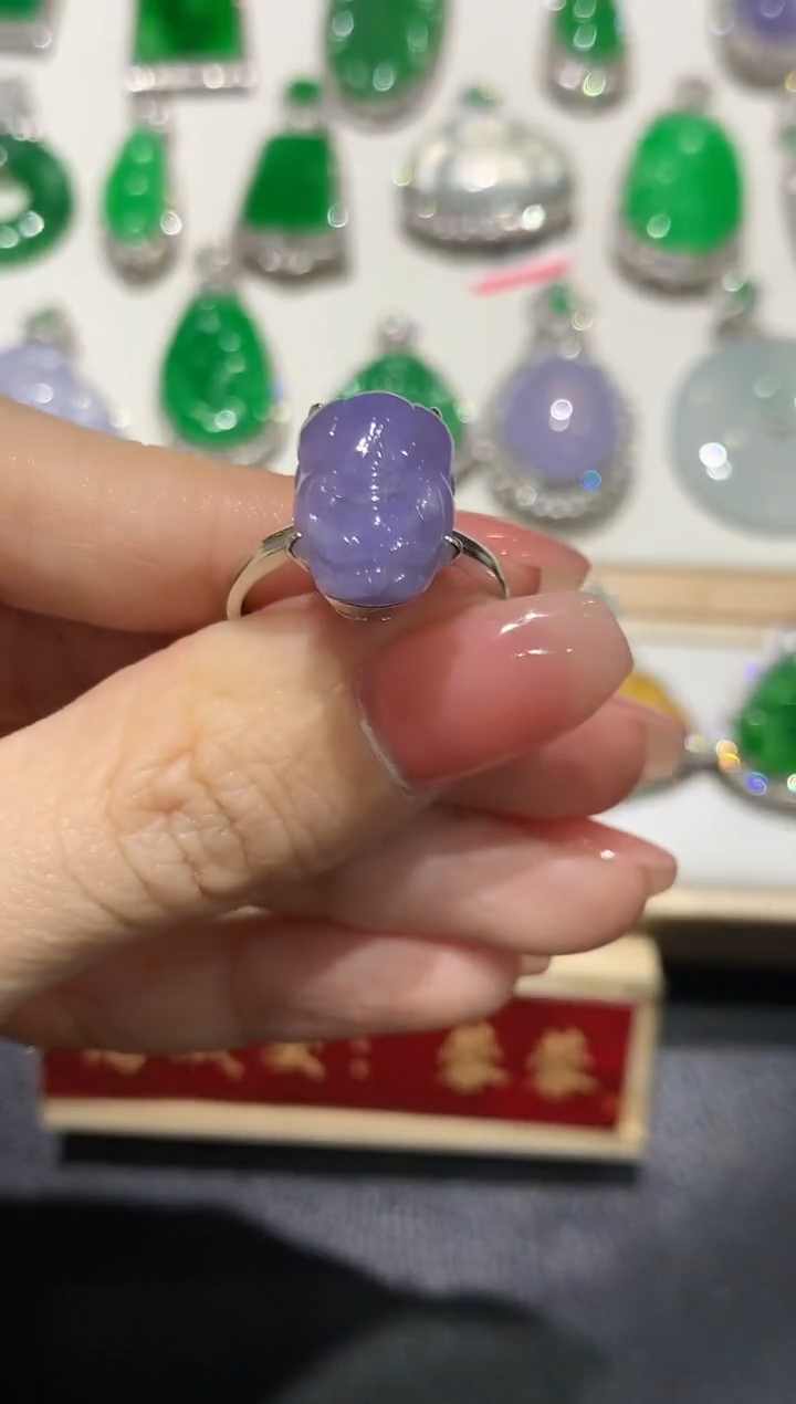 【闪购商品】翡翠吊坠(不含链)18K金镶嵌团购7