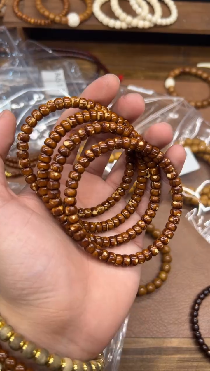 手串紫金鼠A622 5*7火焰纹 鼠尖纯肉药片