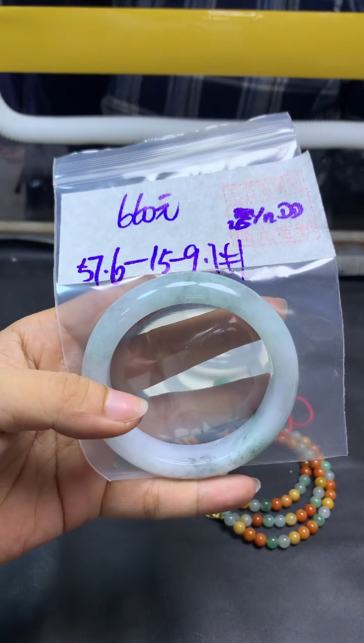未镶嵌定制翡翠全38手镯#660元多样性拍一发一毛货需抛光