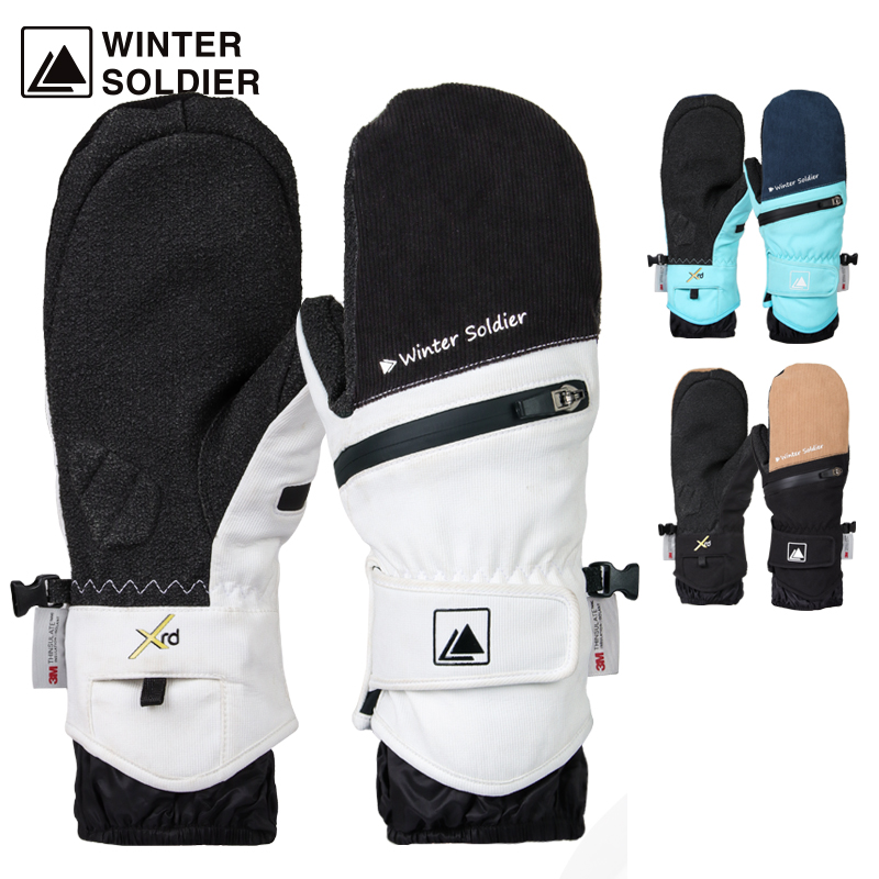 成人凯夫拉单板滑雪手套拒水透气保暖舒适防风防雪