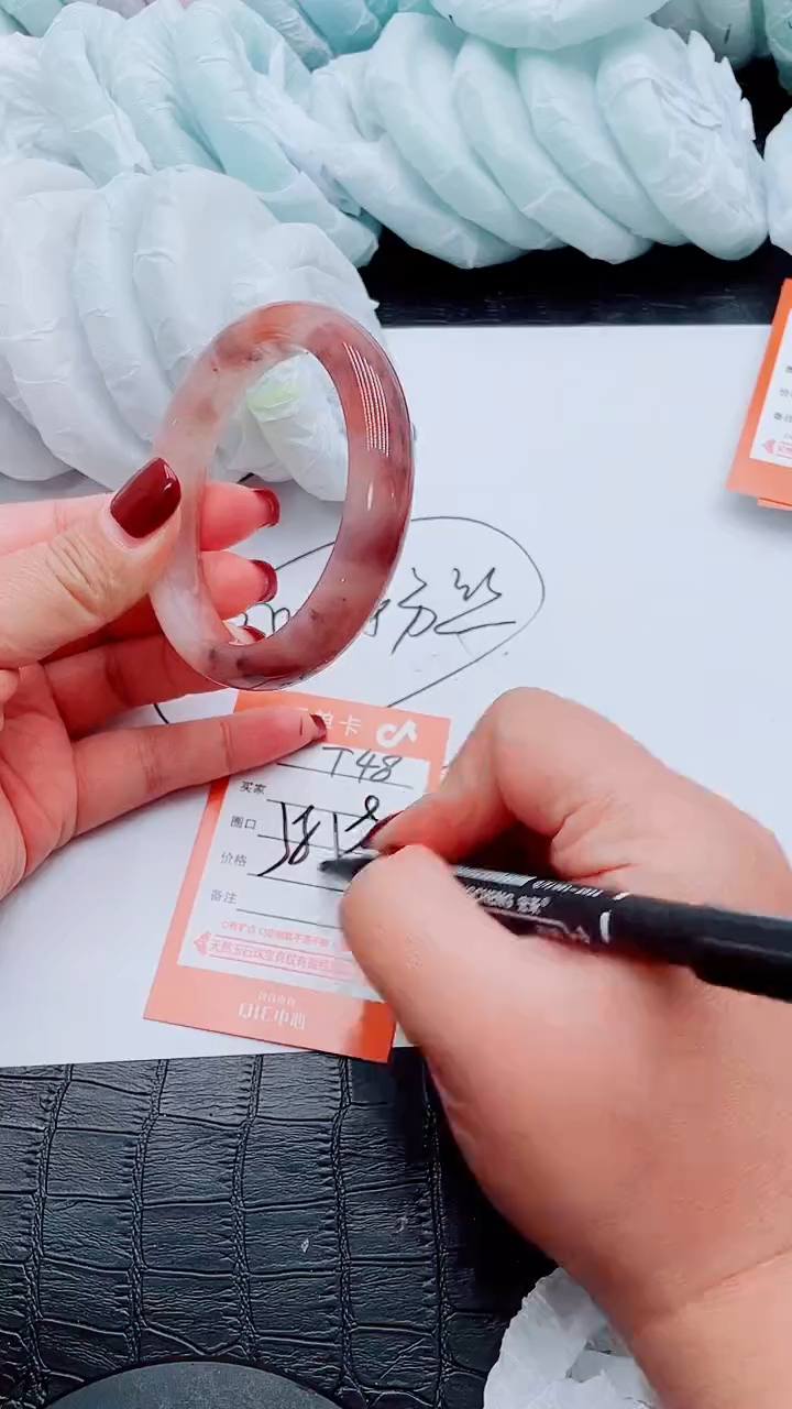 【闪购商品】石英质玉手镯未镶嵌T48-58-59