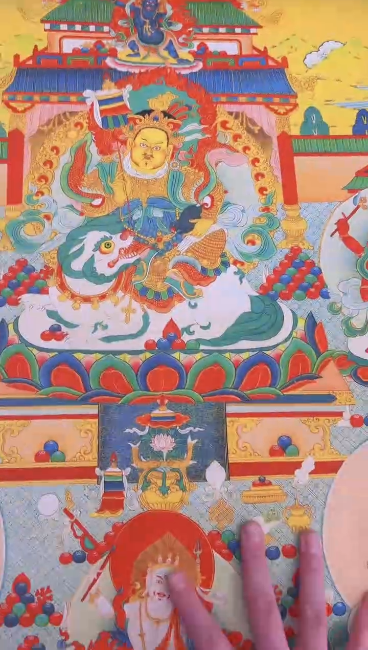 卷轴画唐卡16059