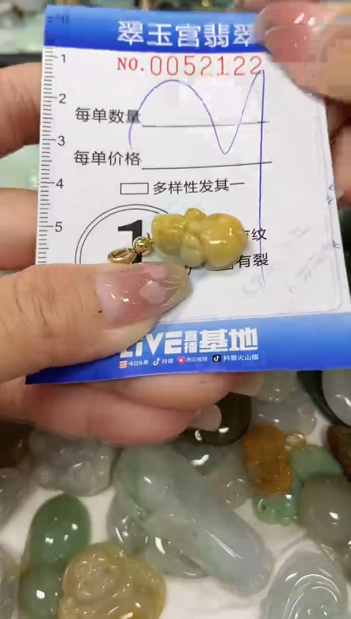 【闪购商品】翡翠颈饰未镶嵌闪购0052122