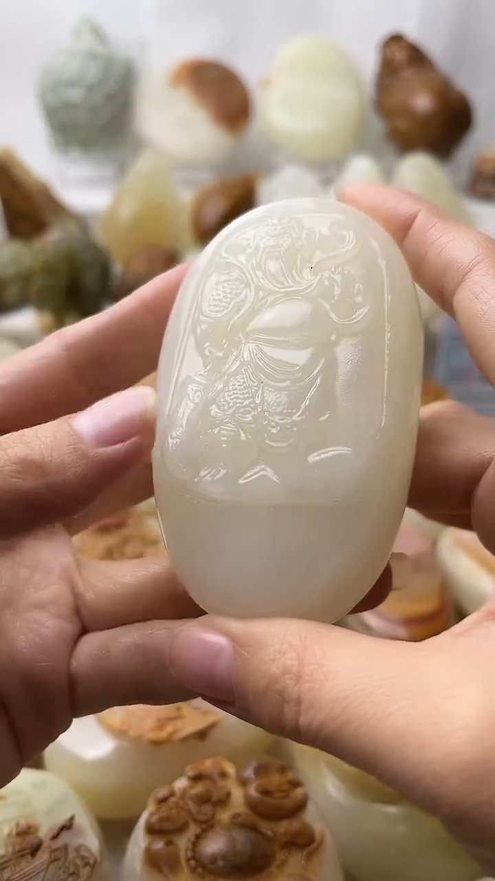 石材古青石棉纹正常不退换关公