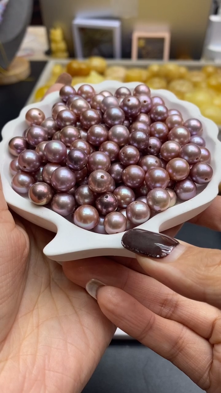 未镶嵌珠宝奇石淡水珍珠红*瑰160/54发130