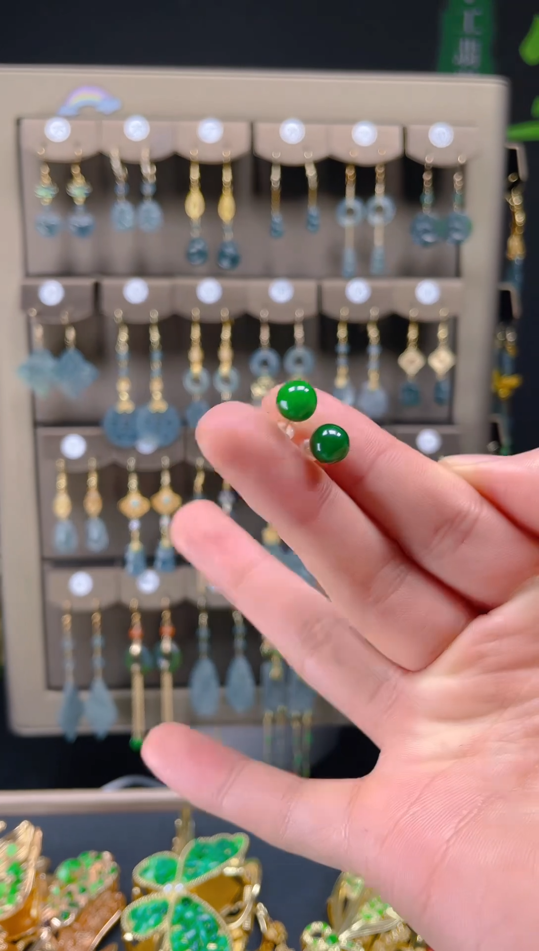 【闪购商品】玛瑙/玉髓耳饰合金036玛瑙饰品