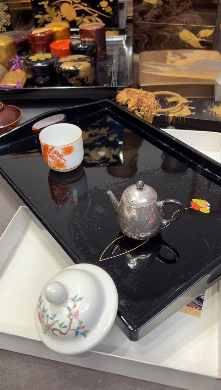 实木螺钿茶盘1111