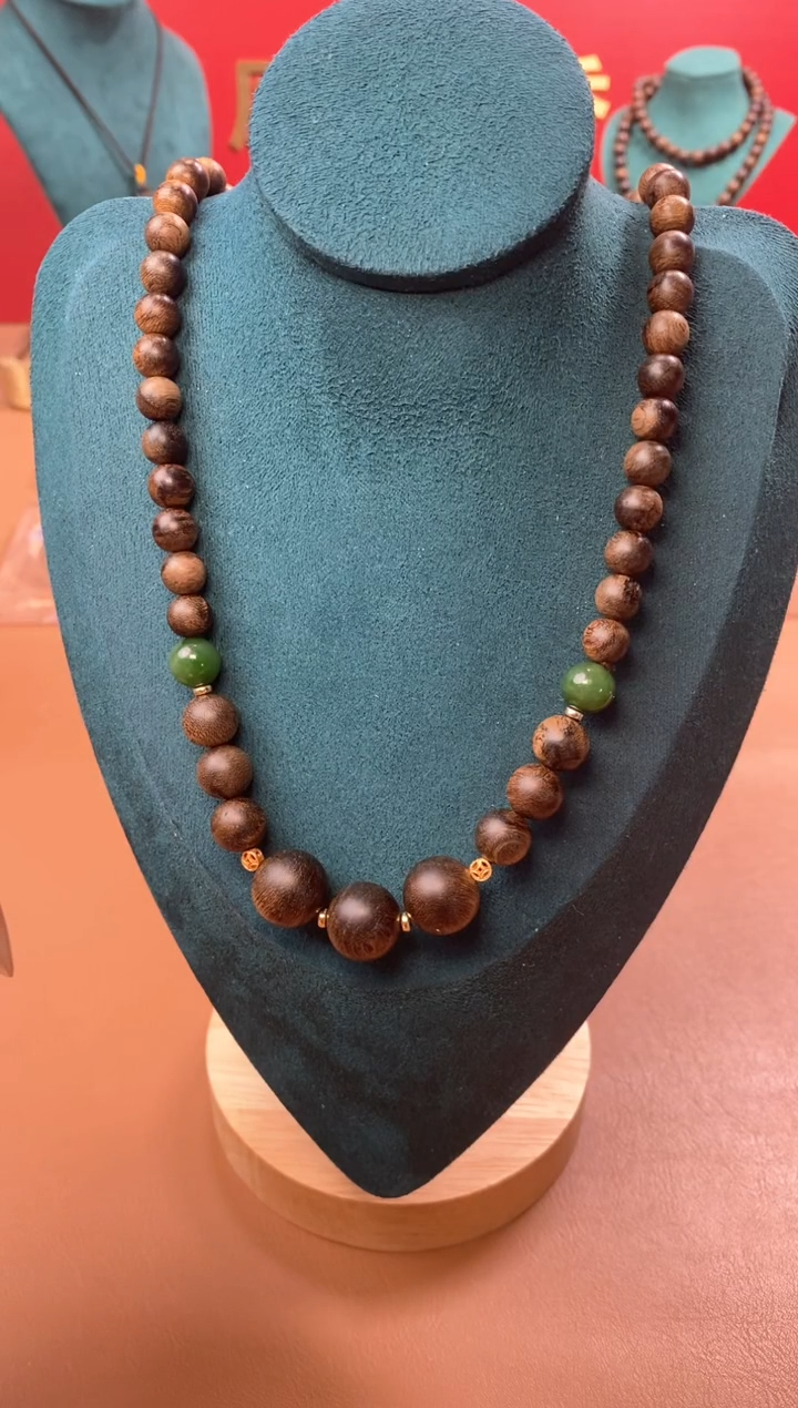 【闪购商品】沉香手串Y沉水芽庄黄棋楠瘤疤+芽庄白棋楠设计