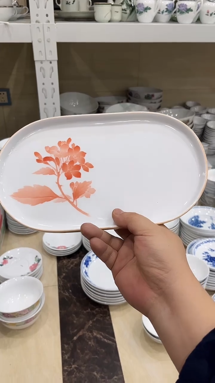 26.5厘米湖南醴陵釉下五彩陶瓷