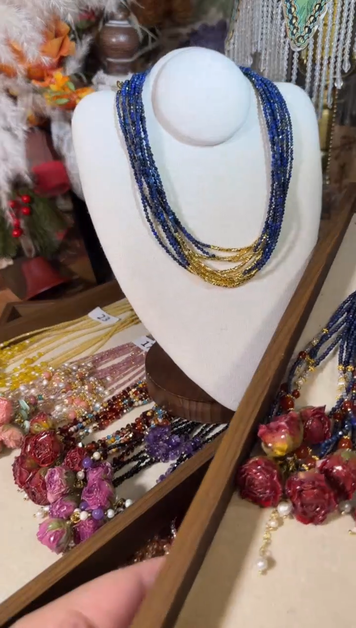 未镶嵌青金石项链050