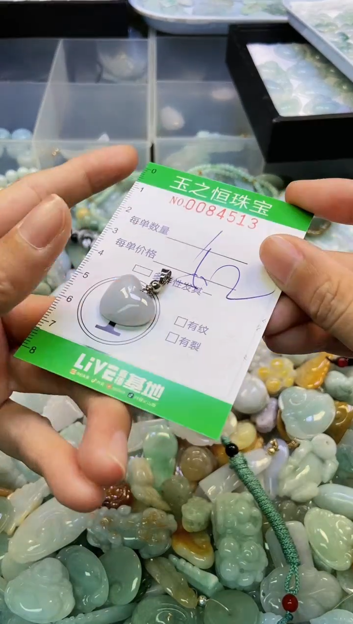 翡翠未镶嵌颈饰闪购0084513
