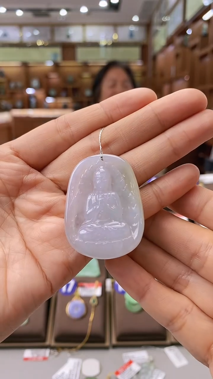 【闪购商品】翡翠颈饰未镶嵌大日如来