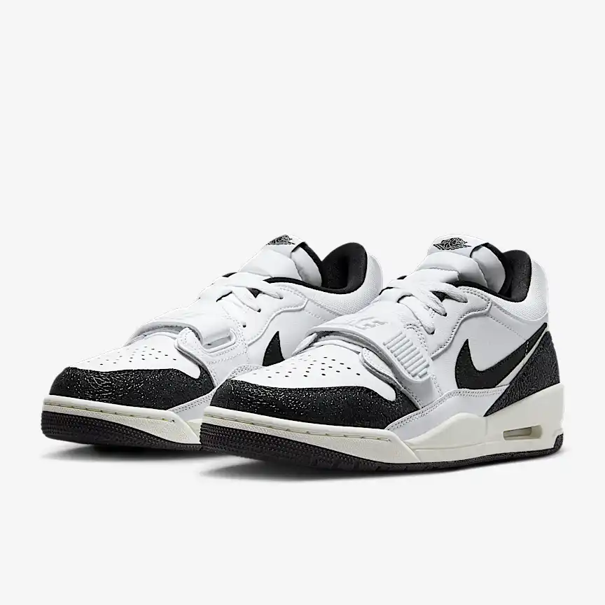 Nike耐克男女款AIR JORDAN LEGACY 312黑白运动篮球鞋FQ7827-110