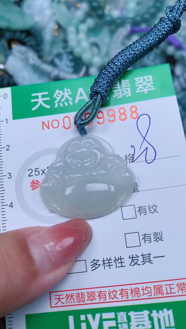 【闪购商品】翡翠颈饰未镶嵌.0009988